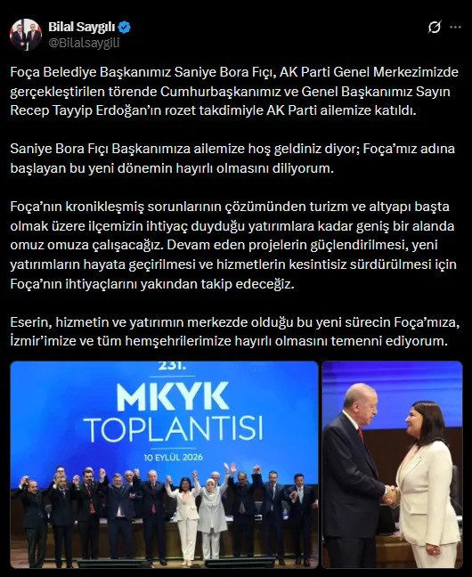 Dün CHP'li bugün AK Parti'li: Foça sokakta - Resim : 4