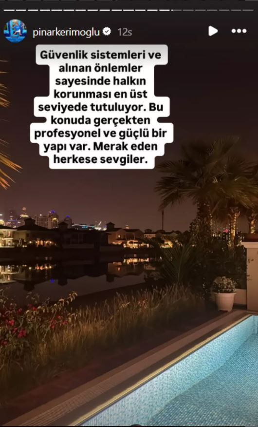 Dubai'ye yerleşti, füze yağmuruna yakalandı: Pınar Kerimoğlu şaşkına döndü - Resim : 1