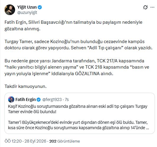 Gazeteci Fatih Ergin gözaltına alındı - Resim : 2
