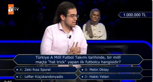 Kim Milyoner Olmak İster’de nefes kesen an: Milyonluk soruyu açtırdı - Resim: 5