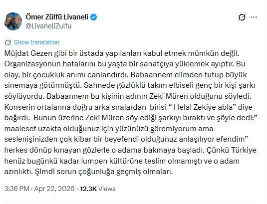 Müjdat Gezen’in yapımcıya tepki gösterdiği görüntüler ortaya çıktı: Gırgıriye Müzikali bir anda karıştı - Resim : 5