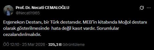 MEB’in ders kitabında Ergenekon’a Moğol denilmişti: Tepkiler sonrası düzeltme geldi - Resim : 4