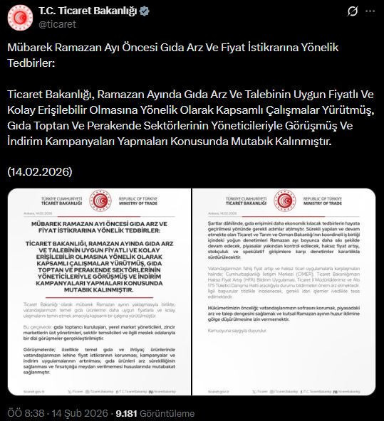 Zincir marketlerde ramazan kampanyası: Ticaret Bakanlığı devrede - Resim : 2