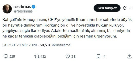 Nesrin Nas, Bahçeli'yi topa tuttu: Ne kadar tehlikeli olabileceğini bildiğim için... - Resim : 1