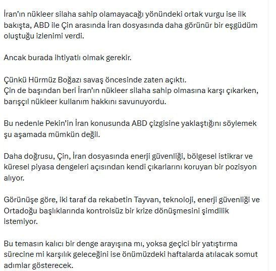 B&uuml;y&uuml;kel&ccedil;i Namık Tan: &Ccedil;in'in ABD'nin &ccedil;izgisine yaklaşması m&uuml;mk&uuml;n değil - Resim : 2