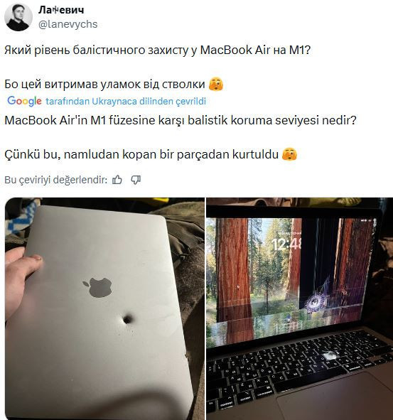 Savaştaki askerin hayatını bilgisayar kurtardı - Resim : 1