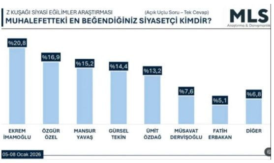 Yeni anket sonuçları gündem olacak: Z Kuşağı bakın kimi seçti - Resim: 12