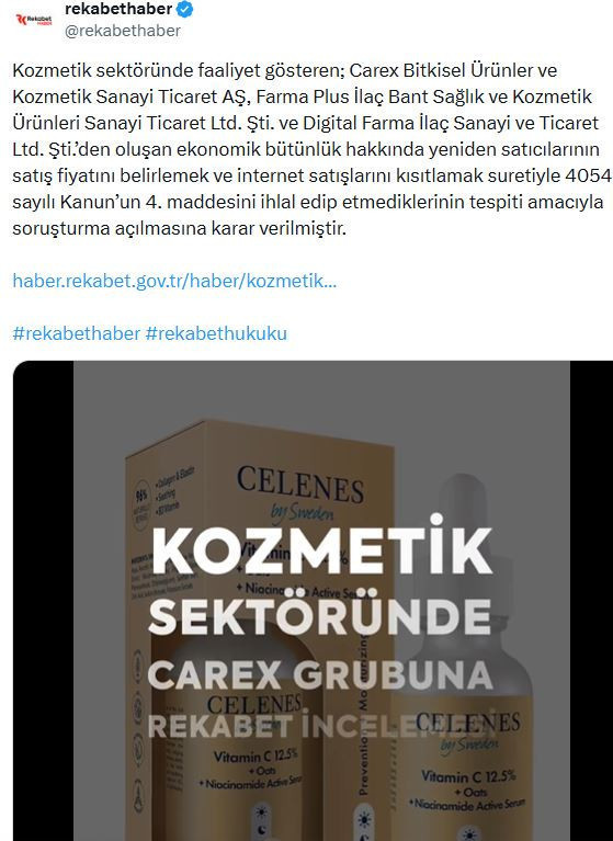 Rekabet Kurumu'ndan kozmetik devi 3 firmaya soruşturma - Resim : 1