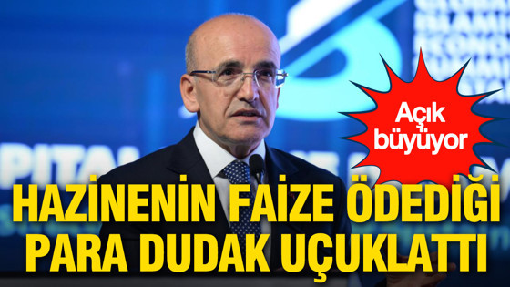 Hazinenin faize ödediği para dudak uçuklattı: 5 ayda 1 milyar 240 milyon TL