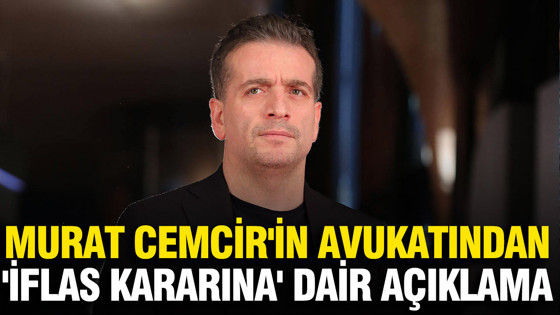 Murat Cemcir'in avukatından 'iflas kararına' dair açıklama