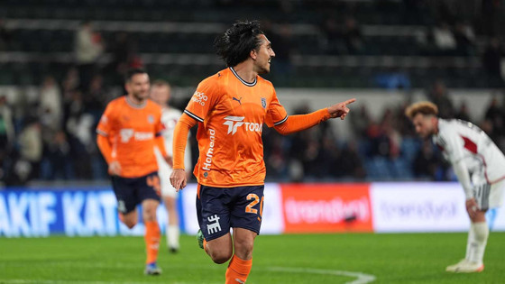 Başakşehir Gaziantep FK'yı son dakikalarda yıktı: Orhan Ak kırmızı kart gördü