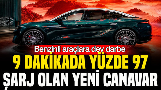 Çinli şirket yeni sedanı tanıttı: 1.008 kilometre menzil, 9 dakikada şarj
