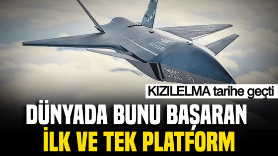 KIZILELMA tarihe geçti: Dünyada bunu başaran ilk ve tek platform