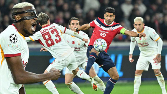 Galatasaray Lille'i yenen ilk Türk takmı oldu