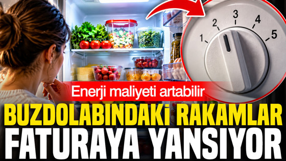 Buzdolabındaki rakamlar faturaya yansıyor: Enerji maliyeti artabilir
