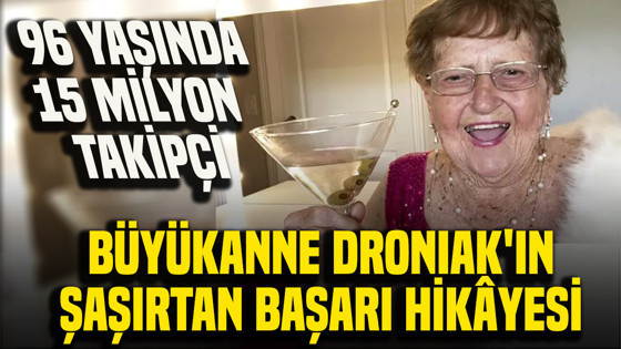 96 yaşında 15 milyon takipçi: Büyükanne Droniak'ın şaşırtan başarı hikâyesi