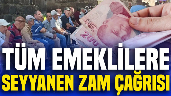 Ömer Fethi Gürer: 'Tüm emeklilere seyyanen zam verilmelidir'