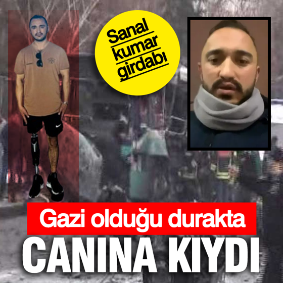 Sanal kumar belası: Gazi olduğu durakta yaşamına son verdi