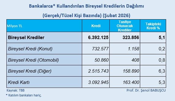 Vatandaş en çok hangi krediyi ödemekte zorlandı? Ekonomist Prof. Dr. Şenol Babuşcu açıkladı - Resim : 1