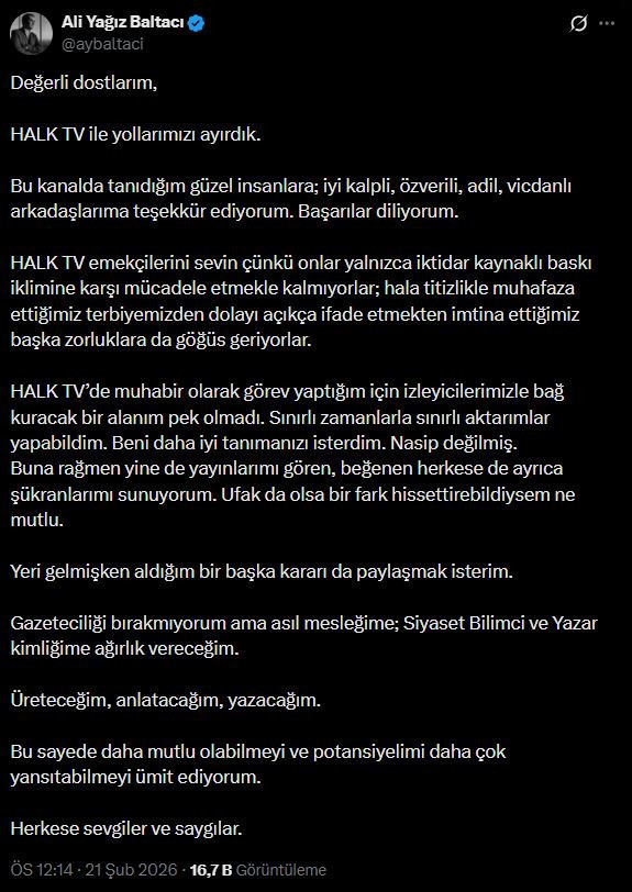 Halk TV'de 30 kişi işten çıkarıldı: İşten çıkarmalar devam edecek - Resim : 1