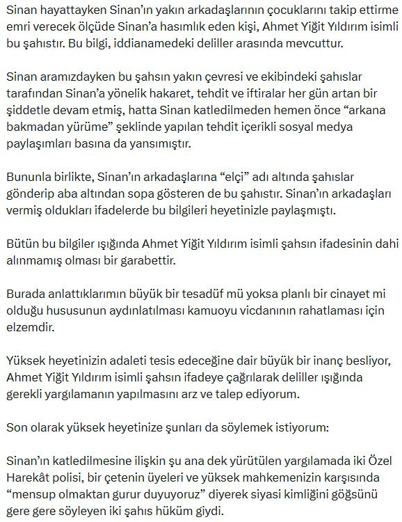 Sinan Ateş davası: Ayşe Ateş mahkemede isyan etti - Resim : 2