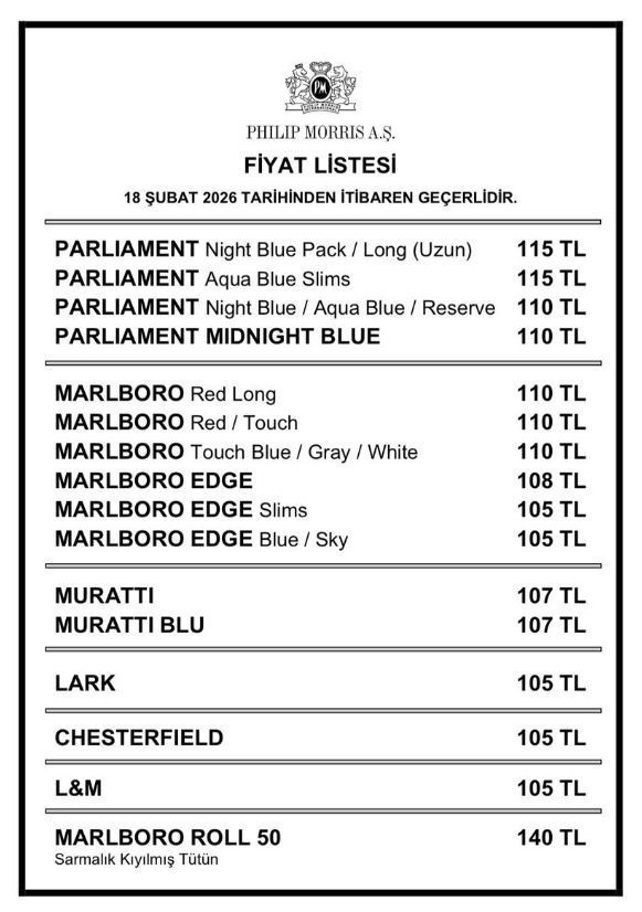 Bir sigara grubuna daha dev zam - Resim : 1