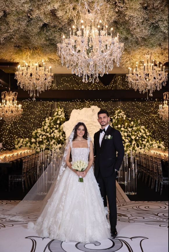 Gönül Dağı'nın Asuman'ı Hazal Çağlar ve Milli Futbolcu Samet Akaydın evlendi! 'Çayır Biçiyom Çayır' çaldı; Barış Alper Yılmaz ile damat kendinden geçti - Resim : 5