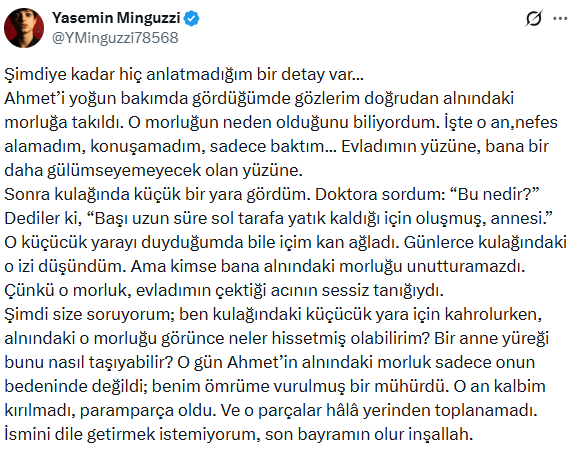 Mattia Ahmet Minguzzi’nin annesi o detayı ilk kez anlattı: Bir anne bunu yüreğinde nasıl taşıyabilir? - Resim : 3