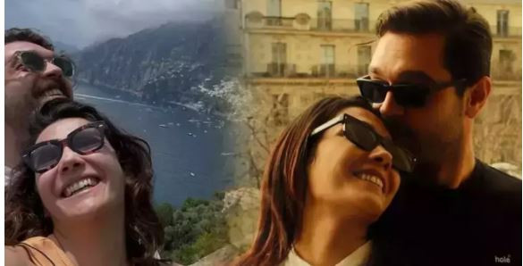 Furkan Andı&ccedil; ve Ayb&uuml;ke Pusat&rsquo;tan Fransa&rsquo;da romantik tatil: Kareleri sosyal medyada olay oldu - Resim : 3