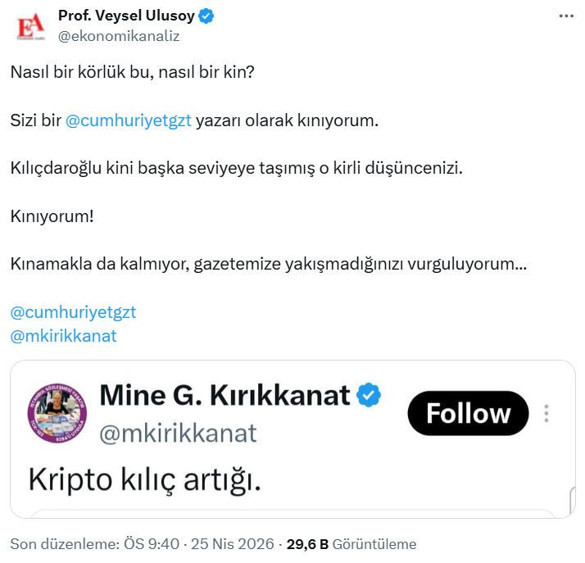 Özgür Özel'den Mine Kırıkkanat'a 'Kılıç artığı' tepkisi - Resim : 6