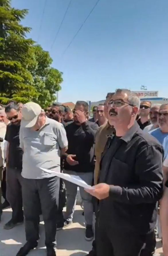 Konya'da yurttaşlardan hubutat protestosu: Güvenlik güçleri ile üreticiler arasında gerilim - Resim : 2
