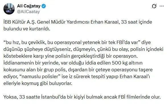 Gazeteci Ali Çağatay hakkında gözaltı kararı - Resim : 1