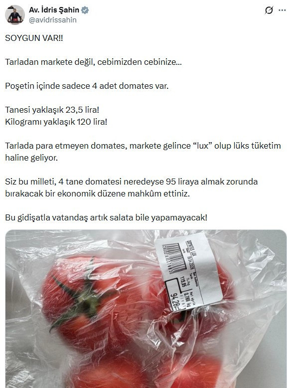 Domates fiyatları isyan ettirdi: Kilosu 120 lira - Resim : 1