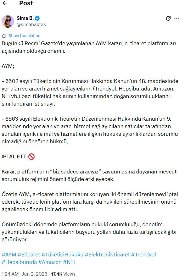 İnternetten alışverişte yeni karar: AYM tamamen iptal etti - Resim : 3