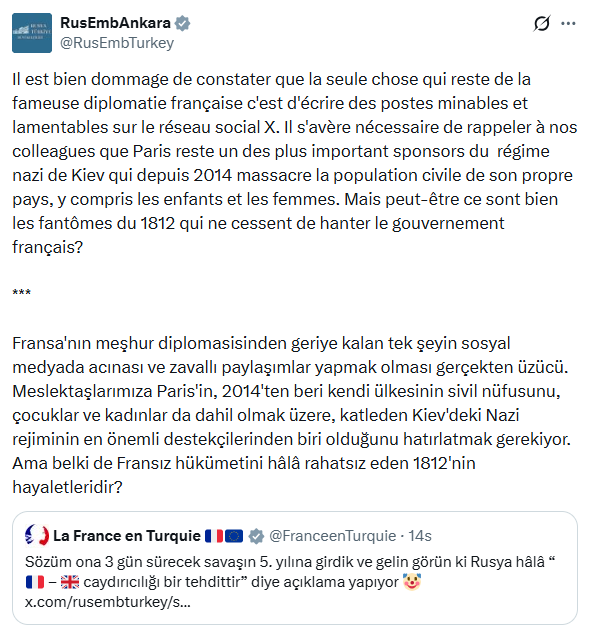 İki ülkenin Türkiye’deki elçileri birbirine girdi: Sosyal medyada sert sözler - Resim : 3