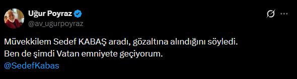 Gazeteci Sedef Kabaş gözaltına alındı - Resim : 1
