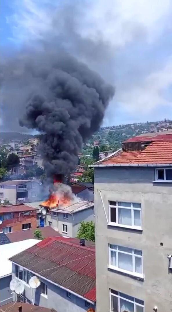 Bir kıvılcım yetti: Sarıyer’de korku dolu anlar - Resim : 1