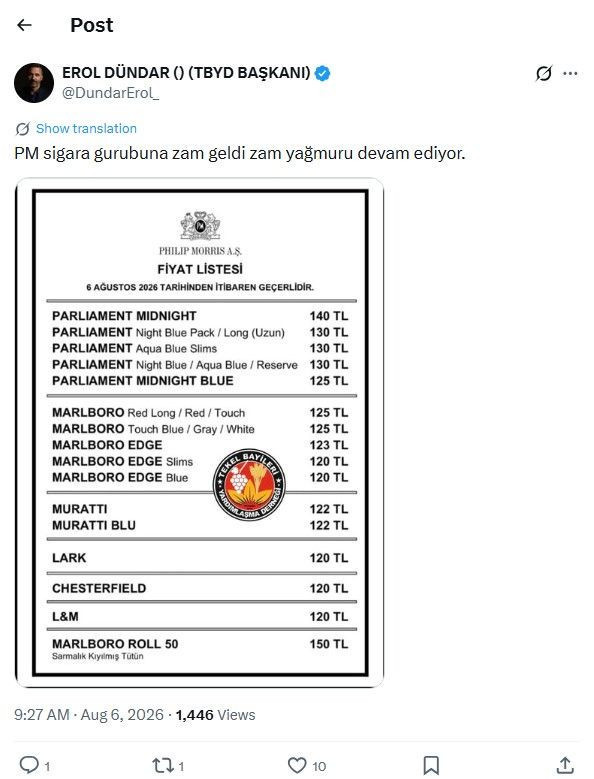 Bir sigara grubuna 2 ayda ikinci zam geldi: En ucuz sigara ne kadar oldu? - Resim: 8