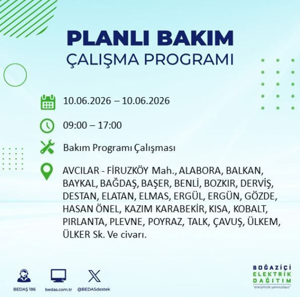 İstanbul’da karanlık saatler: Hangi ilçelerde elektrik kesintisi olacak? - Resim: 22