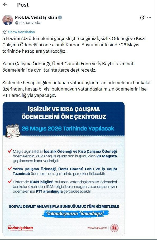 Bakan Işıkhan tarih vererek duyurdu: O paralar hesaplara yatıyor - Resim: 10