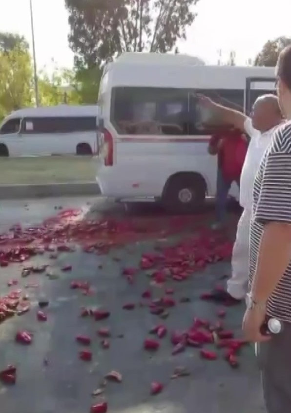 Seyyar satıcılar çıldırdı: Bulvar biber tarlasına döndü - Resim : 1