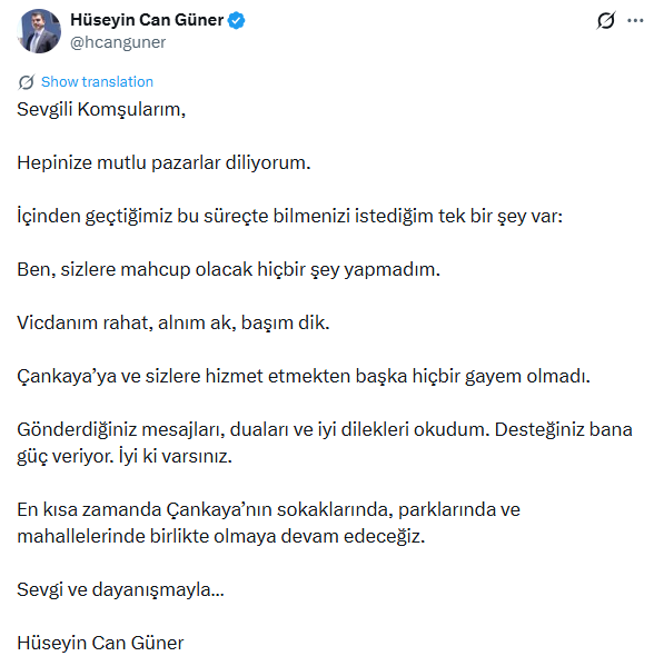 Gözaltına alınan Hüseyin Can Güner’den ilk açıklama: Vicdanım rahat, alnım ak - Resim : 3