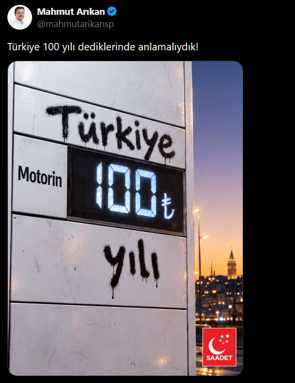 Mahmut Arıkan’dan yakıt fiyatlarına ironik gönderme: Slogandan anlamalıydık - Resim : 1