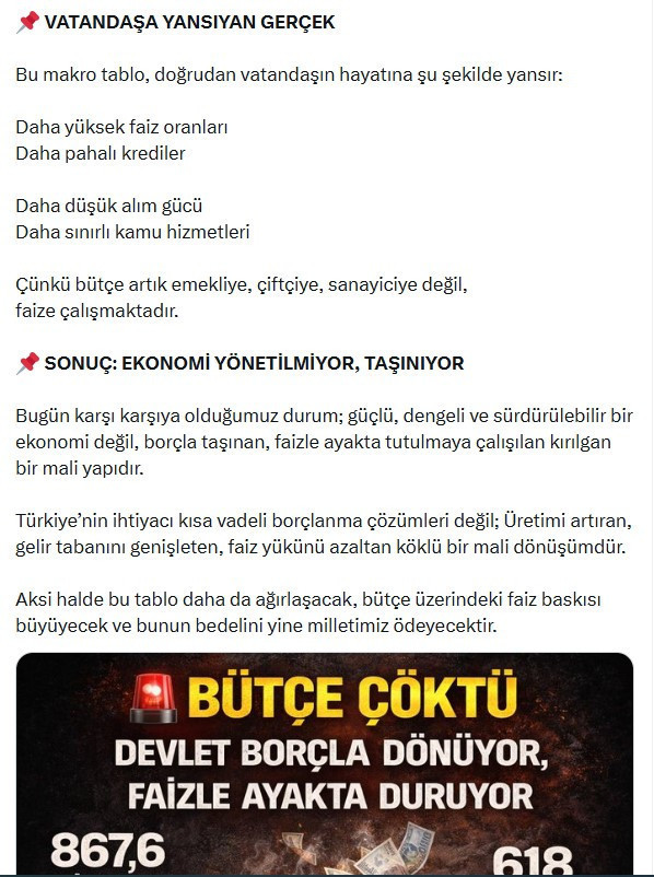 Hazine'de Mart alarmı: 'Borcun faizi bile borçla ödeniyor' - Resim : 3