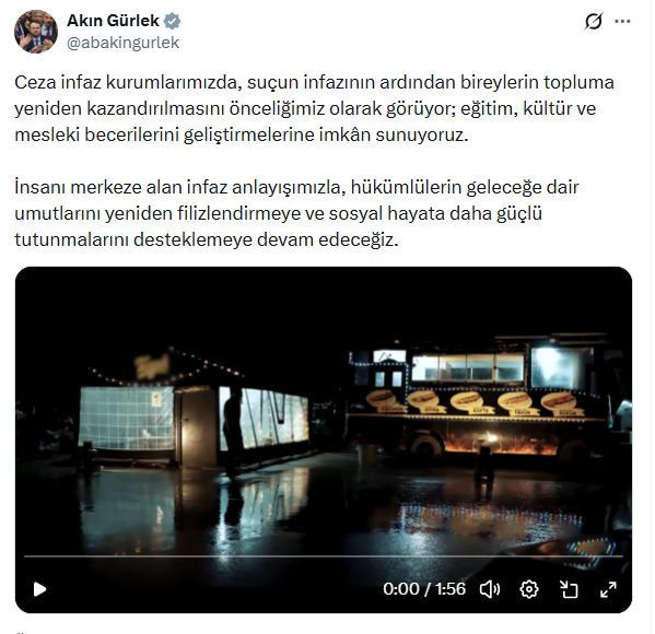Akın Gürlek videosunu paylaştı: Hayata yeniden kazandırma projesi - Resim : 1