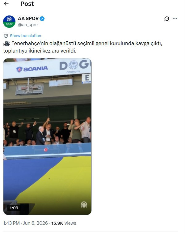 Aziz Yıldırım tribünlere yürüdü: Fenerbahçe seçimlerinde gerginlik - Resim : 2