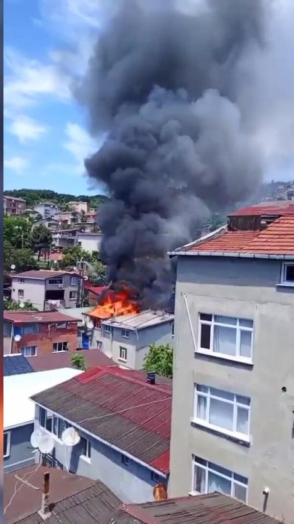 Bir kıvılcım yetti: Sarıyer’de korku dolu anlar - Resim : 2