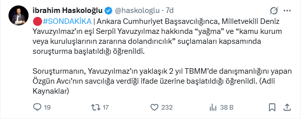 YENİ Partili vekilin eşi hakkında yağma ve kamu dolandırıcılığı soruşturması - Resim : 1