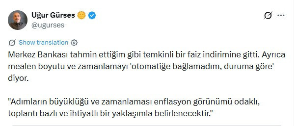 Ekonomistler 9 ay sonra gelen faiz indirimini değerlendirdi: Beklenti üstü bir indirim mümkün - Resim : 3