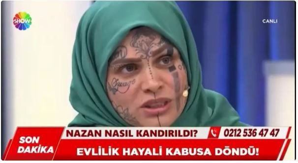 Kim bu yüzü dövmeli kadın? Sosyal medya onu konuşuyor - Resim: 8